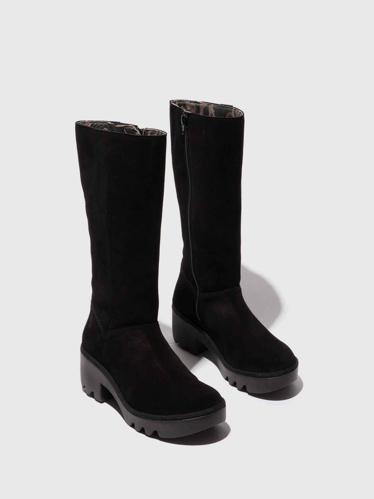 Fly London Botas com Fecho TAAB512FLY OIL SUEDE BLACK